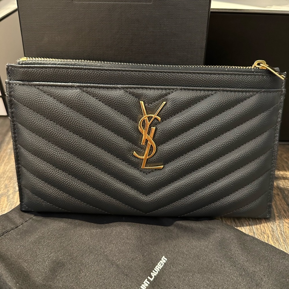YSL Saint Laurent bill pouch